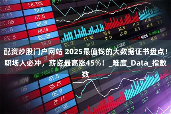 配资炒股门户网站 2025最值钱的大数据证书盘点！职场人必冲，薪资最高涨45%！_难度_Data_指数